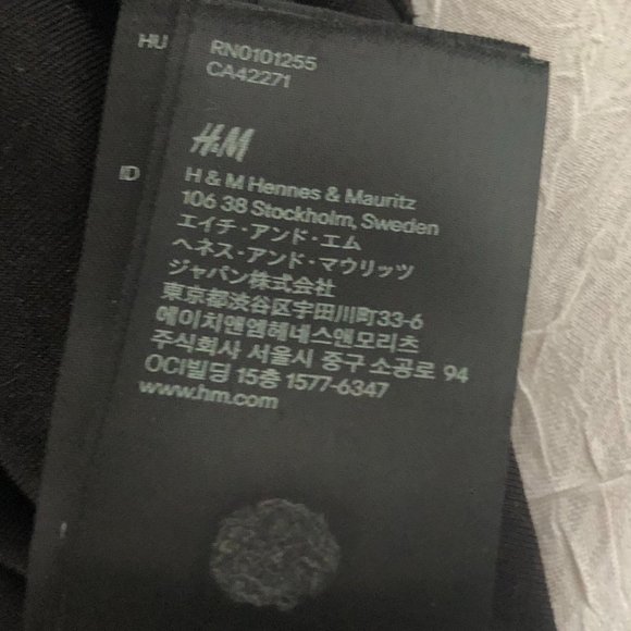 Divided by H&M Black Lace Sheer Bodycon Party Quarter Sleeve Mini Dress (Size M) - Picture 15 of 16